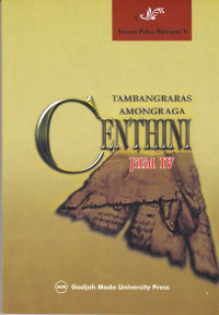 Centhini Tambangraras-Amongraga Jilid IV