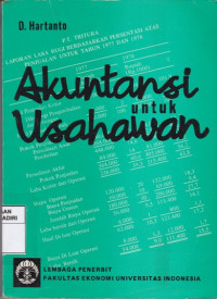 Akuntansi untuk Usahawan