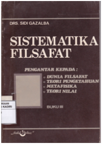 Sistematika Filsafat