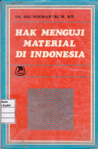 Hak Menguji Material di Indonesia