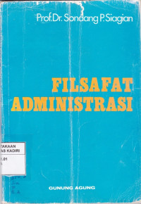 Filsafat Administrasi