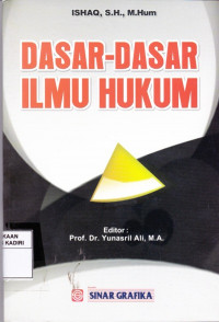 Dasar-Dasar Ilmu Hukum