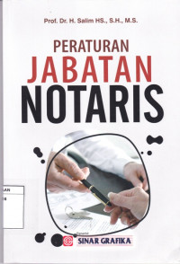 Peraturan Jabatan Notaris