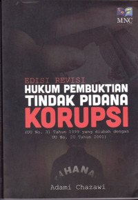 Hukum Pembuktian Tindak Pidana Korupsi