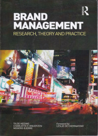 Brand Management : Research, Theory and Practice