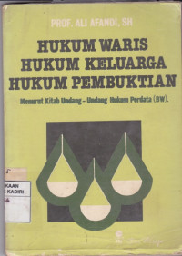 Hukum Waris, Hukum Keluarga, Hukum Pembuktian