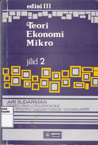 Teori Ekonomi Mikro Buku 2 jil. 2