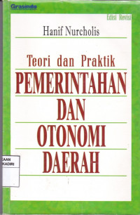 Teori dan Praktik Pemerintahan dan Otonomi Daerah