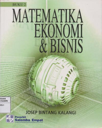 Matematika Ekonomi dan Bisnis buku 2