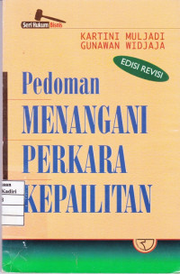 Pedoman Menangani Perkara Kepailitan