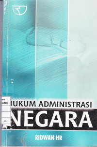 Hukum Administrasi Negara