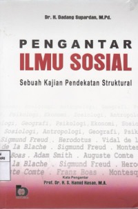 Pengantar Ilmu Sosial : Sebuah Kajian Pendekatan Srtuktural