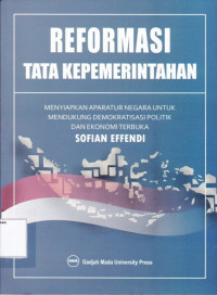 Reformasi Tata Kepemerintahan