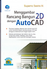 Menggambar Rancang Bangun 2D dengan AutoCAD+cd