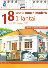 18 Desain Rumah Modern 1 Lantai Dari T30 Hingga T200