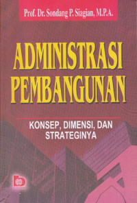 Administrasi Pembangunan