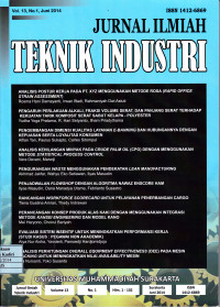 JURNAL ILMIAH TEKNIK INDUSTRI