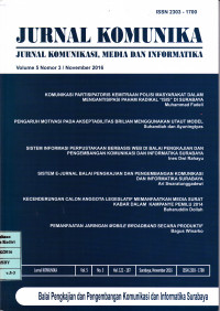 JURNAL KOMUNIKA : JURNAL KOMUNIKASI, MEDIA DAN INFORMATIKA