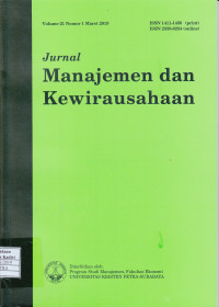 JURNAL MANAJEMEN DAN KEWIRAUSAHAAN