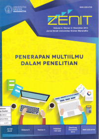 ZENIT : JURNAL ILMIAH UNIVERSITAS KRISTEN MARANATHA