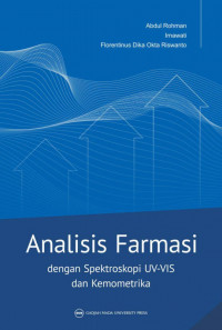 Analisa Farmasi Dengan Spektroskopi UV-VIS dan Kemometrika