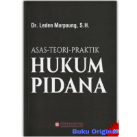 Image of Asas Teori Praktik: Hukum Pidana