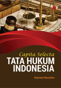 Image of Capita Selecta Tata Hukum Indonesia