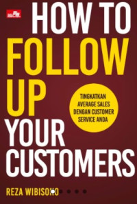 Image of HOW TO FOLLOW UP YOUR CUSTOMERS