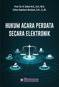 Image of Hukum Acara Perdata Secara Elektronik