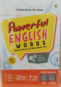 Powerful English Words: Mandiri Kuasai 20 Kata Setiap Hari