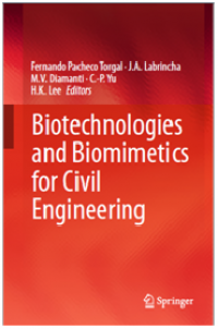 Biotechnologies and Biomimetics for Civil Engineering