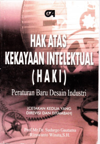 Hak Atas Kekayaan Intelektual (HAKI) : Peraturan Baru Desain Industri