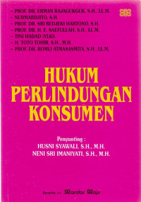Hukum Perlindungan Konsumen