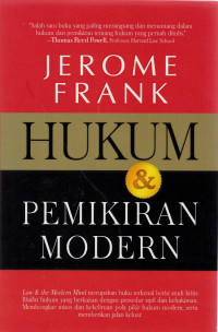 Hukum dan Pemikiran Modern